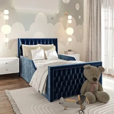 Rex Kids Bed W 160 x L 190-Velvet Purple with 1-Year Warranty