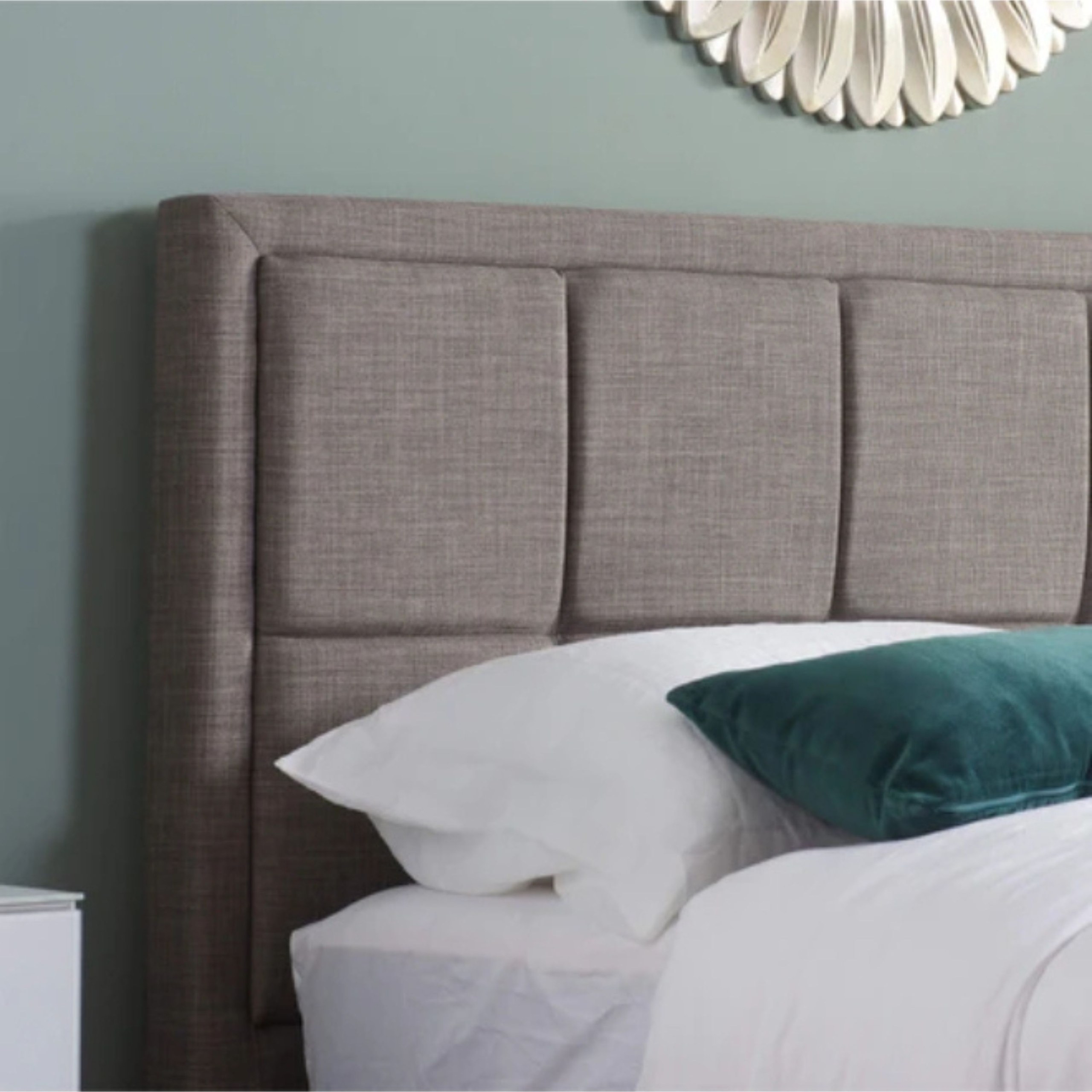 Twilight Upholstered Queen Size Bed (160 X 200 CM) Rose Gold Color - Image 2
