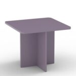 Mahmayi Modern Ergonomic Child Desk for Kids, 60x50cm, Round Edges, Durable, Safe, Comfortable Learning Space, Easy to Clean Ideal for Toddlers and Pre-schoolers - Purple