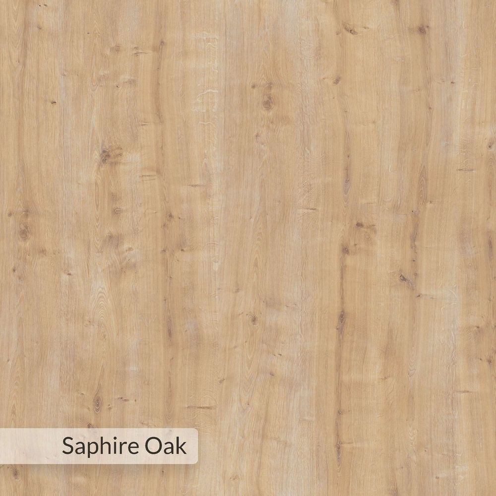 Mourah Capsule Tv Stand Up To 65 Inches With Storage - Sapphire Oak - 2 Years Warranty - Image 3