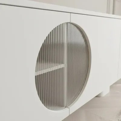 Como Tv Unit White 200cm - Image 2