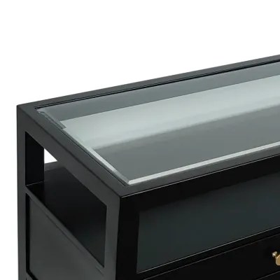 Cleo Console Table Black - Image 3