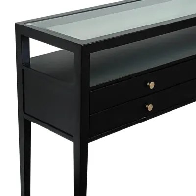 Cleo Console Table Black - Image 4