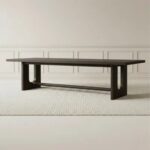 Peru 6-Seater Dining Table Black