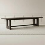 Peru 6-Seater Dining Table Black