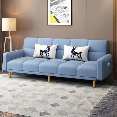 Sponge Cushion Leisure L shaped Corner Fabric Sofa