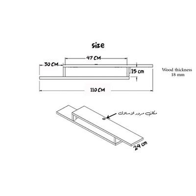 Wall-Mounted Floating TV Stand - Image 4