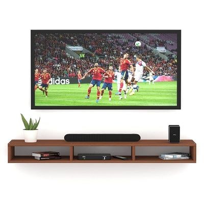 Wall Mounted TV Unit and Cabinet Measuring 110x24x18 cm - Image 3