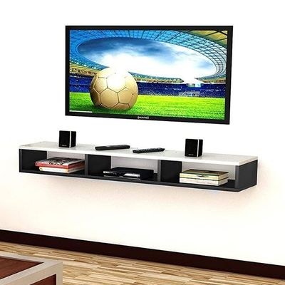 Wall Mounted TV Unit and Cabinet Measuring 110x24x18 cm - Image 2