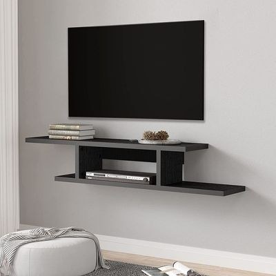 Floating TV Cabinet Stand Wall Mounted Media Console Shelf