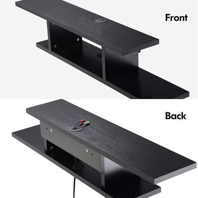 Floating TV Cabinet Stand Wall Mounted Media Console Shelf - Image 4