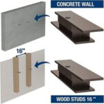 Floating TV Cabinet Stand Wall Mounted Media Console Shelf