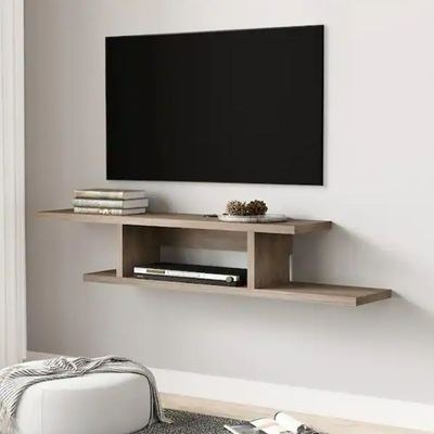 Floating TV Cabinet Stand Wall Mounted Media Console Shelf