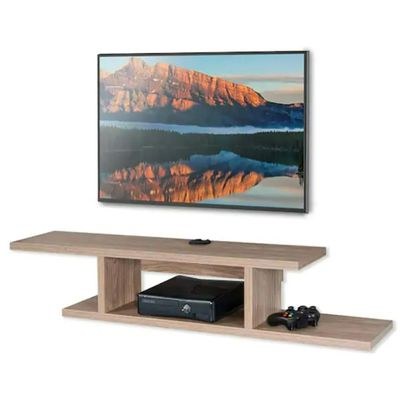 Floating TV Cabinet Stand Wall Mounted Media Console Shelf - Image 2