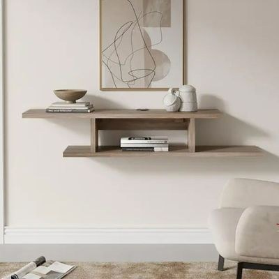 Floating TV Cabinet Stand Wall Mounted Media Console Shelf - Image 3