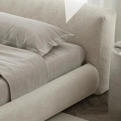 Boucle Contemporary Bed Frame - Super King Size - 200×200 - Image 2