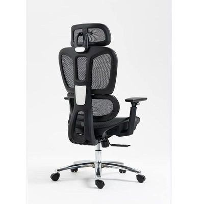 Jeffcoco Furniture Black Mesh Multi-Functional Swivel Office Chair with Lumbar Support, Adjustable Height, 360-Degree Rotation, Ergonomic Design, and Rolling Wheels for Home, Office, or Gaming - Image 2