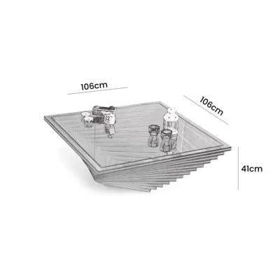 Nile Wooden Coffee Table - Image 4