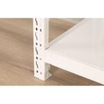 300kg (150L*60D*200Hcm) Heavy Duty 4 Layer Warehouse Garage Storage Shelving White
