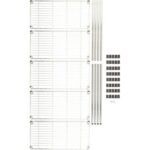Chrome Wire Rack Storage shelving for Kitchen Garden Medical Store L180 X W45 X H180