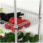 Chrome Wire Basket Shelf Kitchen Rack60 x 45 x 160cm
