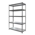 5 Tier (200KG Per Shelf) Rivet Shelves Storage Rack 150L x 40D x 200H cm