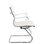 Mid Back Executive Office Chair 360° Swivel Adjustable Height for Home or Workplace