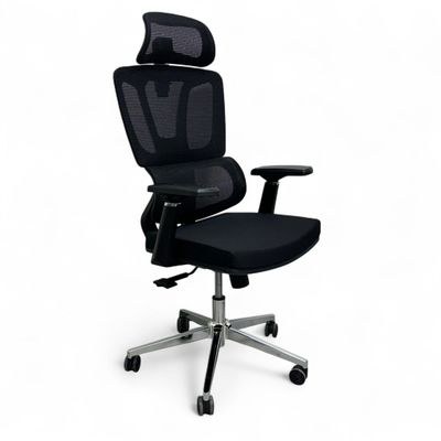 Brocelle Egro Working Office Chair with 360° Swivel & Recline Mesh Chair (Black) - Image 4
