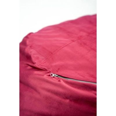 FATBAG Cozy Curve Velvety Fabric Bean Bag for Kids & Adults with separate filler bag sizes Extra Small | Small | Large | X Large | XX Large (Wine Red, Large) - Image 3