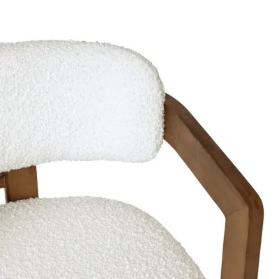 Pasa Wood Dining Chair Brown - Image 5