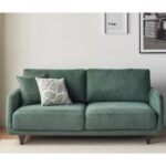 2-Seater Fabric Sofa L180xW85xH84 - Green
