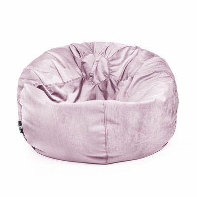 Luxe Decora Alba | Soft Suede Fabric Bean Bag for Best Comfort and Style | Washable | Filled with Polystyrene Beads | Ideal for Kids and Adults (Pink, Small) - Image 2