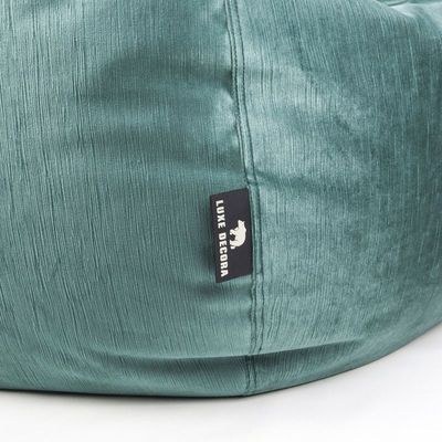 Luxe Decora Alba | Soft Suede Fabric Bean Bag for Best Comfort and Style | Washable | Filled with Polystyrene Beads | Ideal for Kids and Adults (Teal, Small) - Image 4