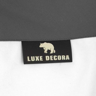 Luxe Decora Football Bean Bag | Outdoor Water Repellent Olefin Fabric | Filled with Polystyrene Beads | Removable Inner Layer | Comfortable Seating for Kids & Adults (Black/White, X-Large) - Image 3