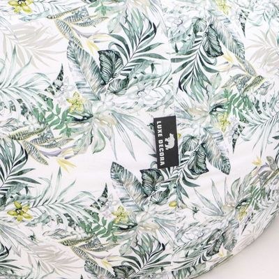 Luxe Decora Flora Collection | Meadow Mist | Soft Fabric Bean Bag for Best Comfort and Style | Washable | Filled with Polystyrene Beads | Ideal for Kids and Adults (Small) - Image 4
