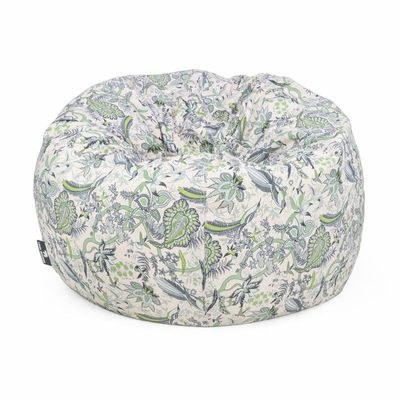 Luxe Decora Flora Collection | Wild Grove | Jungle-Inspired Bean Bag | Soft Fabric | Filled with Polystyrene Beads | Comfortable Seating | Washable Cover | Kids & Adult Sizes (X-Large) - Image 2