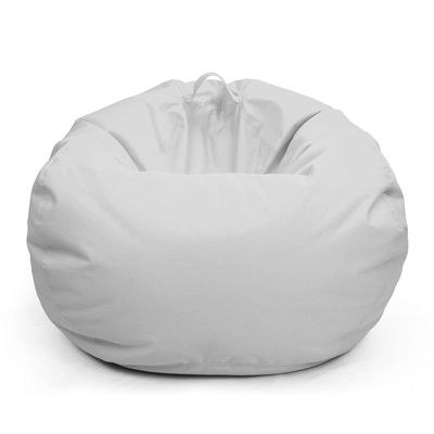 Jumbble Warper Outdoor Bean Bag | Water-Repellent Fabric | Comfortable Indoor & Outdoor Seating | Durable & Lightweight | Easy to Clean | Kids & Adults (White, XX-Large)