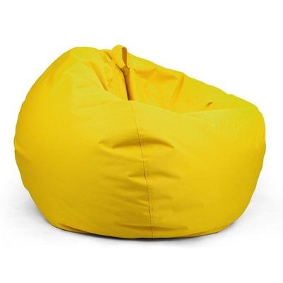 Jumbble Warper Outdoor Bean Bag | Water-Repellent Fabric | Comfortable Indoor & Outdoor Seating | Durable & Lightweight | Easy to Clean | Kids & Adults (Yellow, Kids-S) - Image 2