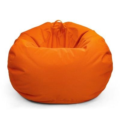Jumbble Warper Outdoor Bean Bag | Water-Repellent Fabric | Comfortable Indoor & Outdoor Seating | Durable & Lightweight | Easy to Clean | Kids & Adults (Orange, Kids-S)