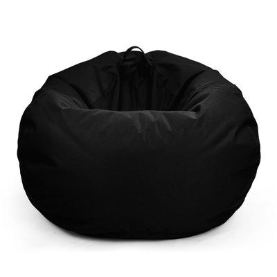 Jumbble Warper Outdoor Bean Bag | Water-Repellent Fabric | Comfortable Indoor & Outdoor Seating | Durable & Lightweight | Easy to Clean | Kids & Adults (Black, Kids-S)