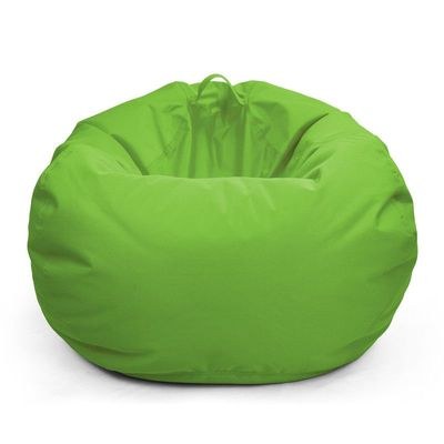 Jumbble Warper Outdoor Bean Bag | Water-Repellent Fabric | Comfortable Indoor & Outdoor Seating | Durable & Lightweight | Easy to Clean | Kids & Adults (Light Green, Kids-S)