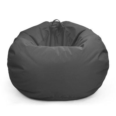 Jumbble Warper Outdoor Bean Bag | Water-Repellent Fabric | Comfortable Indoor & Outdoor Seating | Durable & Lightweight | Easy to Clean | Kids & Adults (Dark Grey, Large)