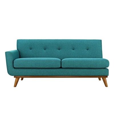 Engage Left-Arm Loveseat - L89xW170xH85 - Teal