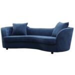 Armen Tufted Sofa - L106xW249xH66 - Blue