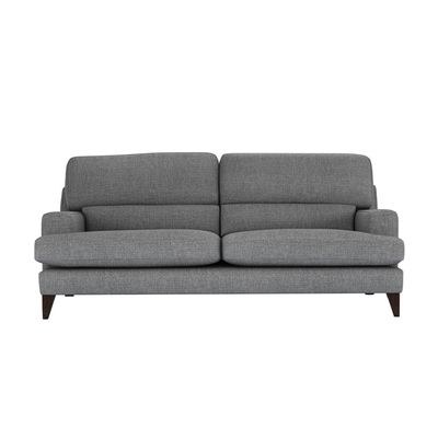 Romilly 4 Seater Fabric Sofa - L100xW220xH94 - Dark Grey