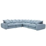 Alison Modular Corner Sofa - L113xW325xH83 - SkyBlue