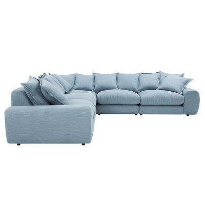 Alison Modular Corner Sofa - L113xW325xH83 - SkyBlue - Image 3