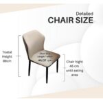 Top Morble 5-Pieces Dining Sets, 1 Piece Rectangular Table With with 4 Chairs Modern Design Furniture for Home, Dining Room, Cafeteria