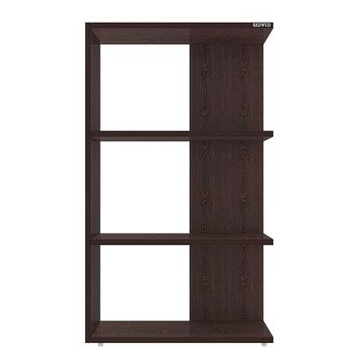 Wood Bookcase with 4 Bookshelf for Living Room and Bedroom and Office-110cm -Black - Image 3