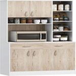 Modern home Kitchen Cupboard Sideboard Storage Cabinet Unit for Dining Room Living Room